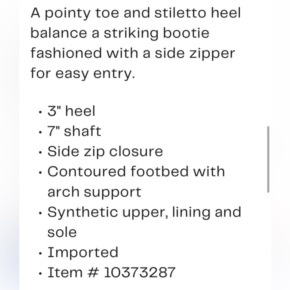 MIA Shiny Black Heeled Boots - Pointed-toe boot - Picture 6 of 7